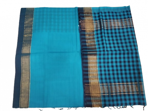 MANAMEDU COTTON SAREES WITH BLOUSE